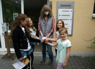 Kinder spendeten fast 140 Euro ans Tierheim Kinder Spendensammlung