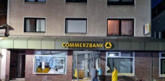 Geldautomat gesprengt