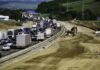 Autobahn Baustelle