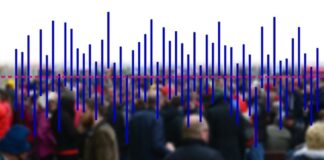 Bevölkerungsstatistik-Grafik