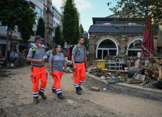 Johanniter aus Niedersachsen Mitte fahren erneut ins Katastrophengebiet Johannitereinsatz