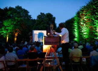 Kultursommer 2021: Wanderkino im Amtsgarten von Landestrost Kultursommer Wanderkino