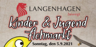 Plakat Flohmarkt in Langenhagen