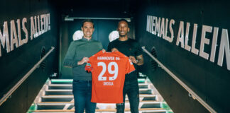 Pressefoto Ondoua - Hannover 96