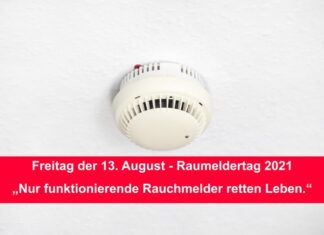 Freitag der 13. August – Rauchmeldertag 2021 Rauchmelder