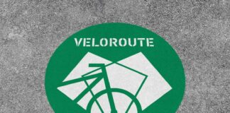 Piktogramm Veloroute