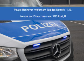#polizei110: Polizei Hannover twittert live aus Notrufzentrale Polizei