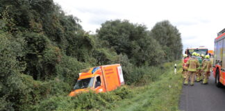 Unfall Rettungswagen A2