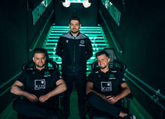 Neuzugänge und starke Partner: 96-eSports-Team will „oben angreifen“ (v.r.n.l.): Neuzugang Jannik "H96_Jannik" Berg, Coach Patrick Roth und Lokalmatador Riad "H96_Riad" Fazlija.