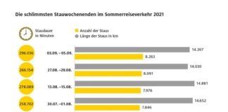 Grafik Stauaufkommen