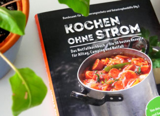 „Kochen ohne Strom“ gibt es ab sofort im Buchhandel Kochbuch - Kochen ohne Strom