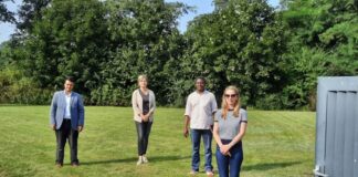 Treffen muslimisches Gräberfeld Langenhagen
