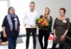 Anke Schneider (KiHo), Jochen Bitzer und Tatjana Celik (Dachser) sowie Birgit Sudmann (KiHo)