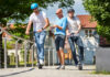Vor allem von E-Scooter-Fahrern fühlen sich Fußgänger oft bedrängt.