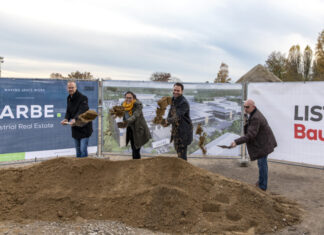 Spatenstich für IndustrialQuarter in Langenhagen Spatenstich für IndustrialQuarter in Langenhagen am 10.11.2021