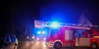 Feuerwehrübung in Isernhagen