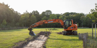 Baggerarbeiten Wegebau