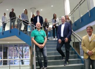 Persönliche Hashtags voller Vorfreude Begrüßungsveranstaltung 3.11.2021 - neue Mitarbeiter Langenhagen