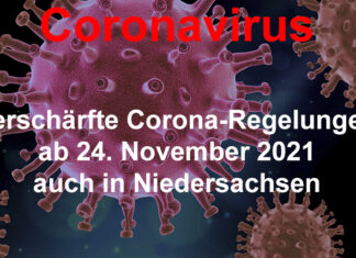 Ernste Lage auch in Niedersachsen – erneute Verschärfung der Corona-Regelungen Coronaregelungen-Niedersachsen-24.11.21
