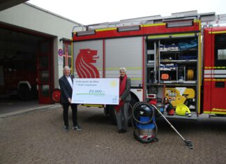 Feuerwehr Langenhagen wappnet sich für Starkregen-Ereignisse KLAK-Förderung FW Langenhagen