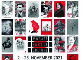 VHS Hannover zeigt Ausstellung WE ARE PART OF CULTURE – queere Persönlichkeiten von der Antike bis heute Plakat WAPOC