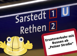 Linie 1 und 2: Ersatzverkehr mit Bussen am Sonntag – 07. November 2021 Ersatzverkehr Linie 1 und 2 - Stadtbahn Hannover