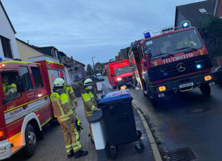 Ausgelöster Rauchwarnmelder in Krähenwinkel Feuerwehreinsatz
