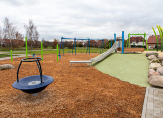 Neuer Spielplatz im Grünzug Dorfstraße ist fertig Neuer Spielplatz im Grünzug Dorfstraße