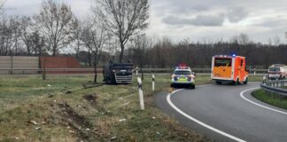 verunfallter PKW