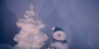 kleiner Schneemann