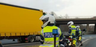 Polizeimotorräder