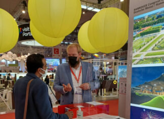 Hannover Kongress- und Veranstaltungsbüro auf der ibtm WORLD in Barcelona ibtm World Stand