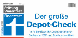 Cover Stiftung Warentest 02/2022