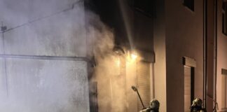 Containerbrand in Lehrte
