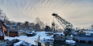 Eisbärenanlage in Yukon Bay im Erlebnis-Zoo Hannover