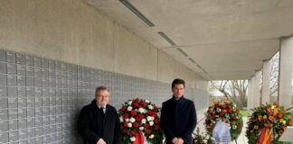 Holocaust-Gedenktag / BM Thomas Hermann / RP Steffen Krach