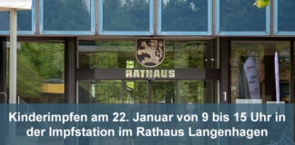 Kinderimpfen im Rathaus Langenhagen