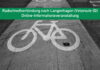 Markierung Radweg / Veloroute
