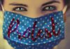 Protest mit Maske