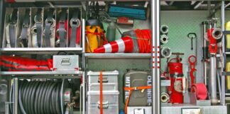 Ausrüstung Feuerwehrfahrzeug
