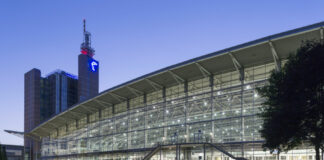 Messegelände, Aussenaufnahme der Halle 2