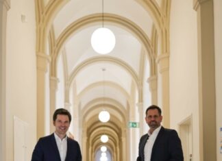 Antrittsbesuch: Treffen von Olaf Lies und Steffen Krach Treffen von Olaf Lies und Steffen Krach.