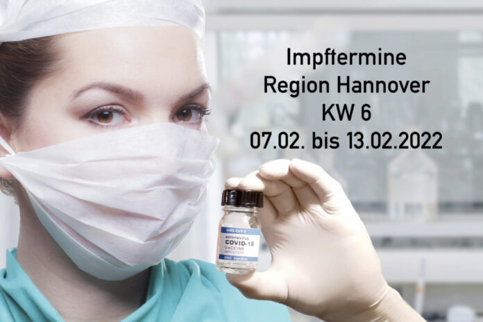 Impftermine KW 6 in der Region Hannover.