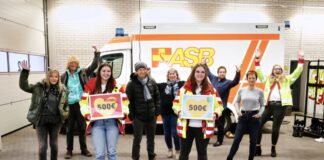 Mobile Impfteams vom ASB spenden für Obdachlose und ambulanten Kinder- und Jugendhospiz