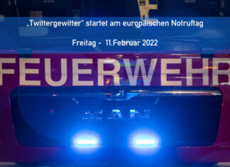 Am 11. Februar ist es wieder soweit: Das 4. bundesweite Feuerwehr-„Twittergewitter“ startet Feuerwehr / Blaulicht - Twittergewitter am 11.02.2022
