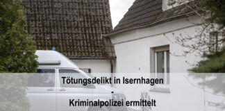 Tötungsdelikt in Isernhagen - Kriminalpolizei ermittelt.