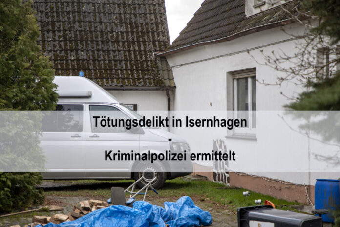 Tötungsdelikt in Isernhagen - Kriminalpolizei ermittelt.