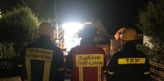 Sturmtief Zeynep fordert Einsatzkräfte von Feuerwehr und THW im Stadtgebiet Lehrte