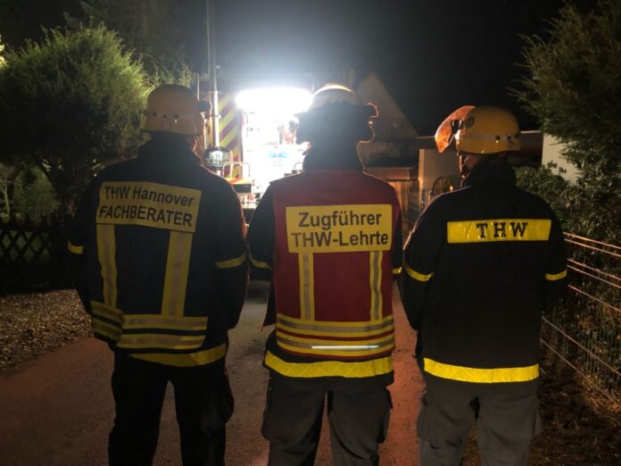 Sturmtief Zeynep fordert Einsatzkräfte von Feuerwehr und THW im Stadtgebiet Lehrte