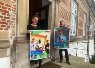 Kultur im Schloss: Konzerte, Kunst und Kurzgeschichten Freuen sich auf „Kultur im Schloss“ und wieder mehr Publikum (v. l.): Sandra van de Loo und Stefani Schulz.